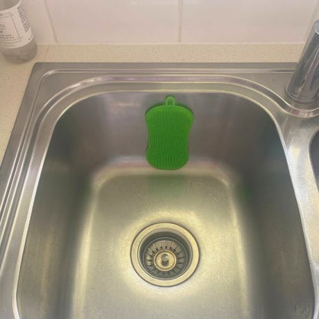 Green Silicone Scrubber - Green Shop Online