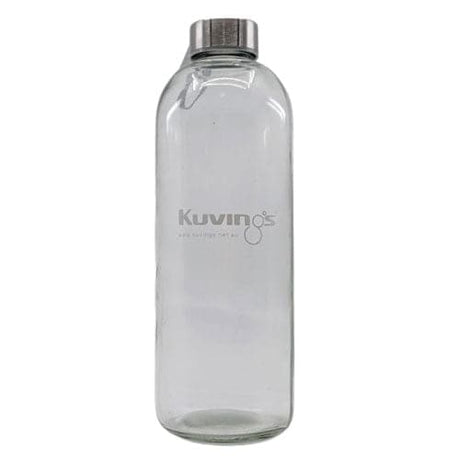 1 Litre Cafe Series Glass - 12 Bottles - Green Shop Online