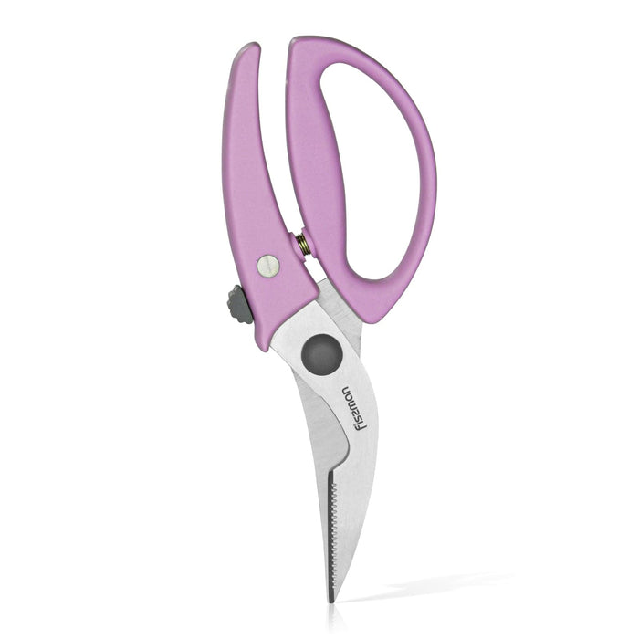 Stainless Steel Poultry Shears 23cm - Purple or Green