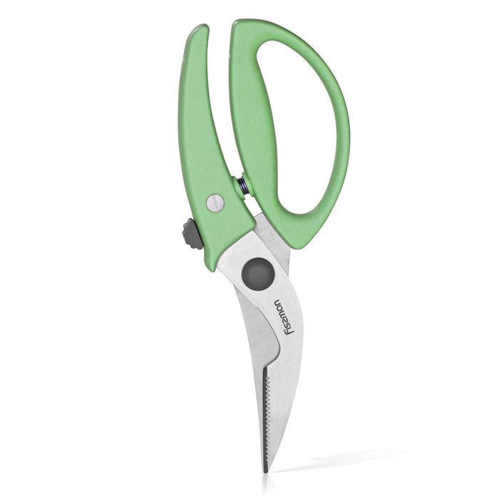 Stainless Steel Poultry Shears 23cm - Purple or Green