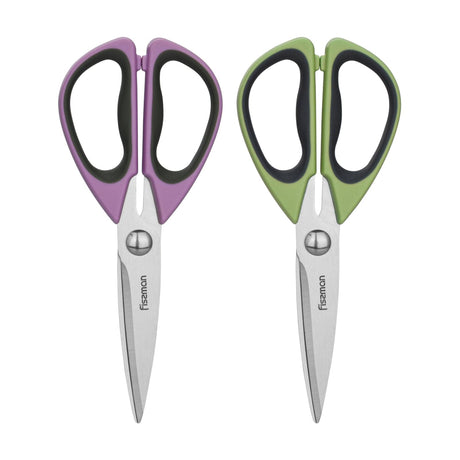 Kitchen scissors 20cm - Stainless Steel - Green Shop Online
