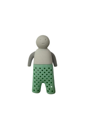 Silicone Tea Strainer Man - Green Shop Online