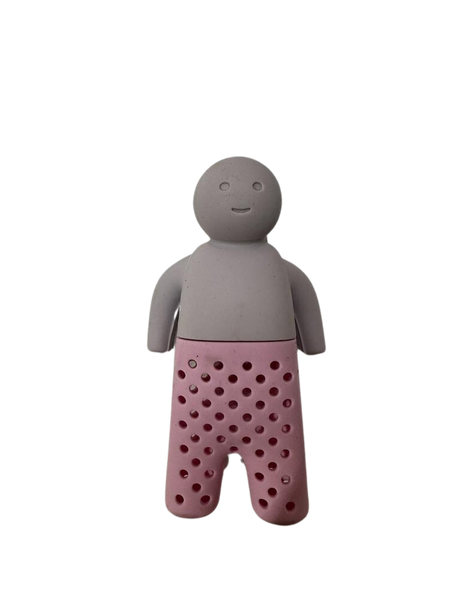 Silicone Tea Strainer Man - Green Shop Online