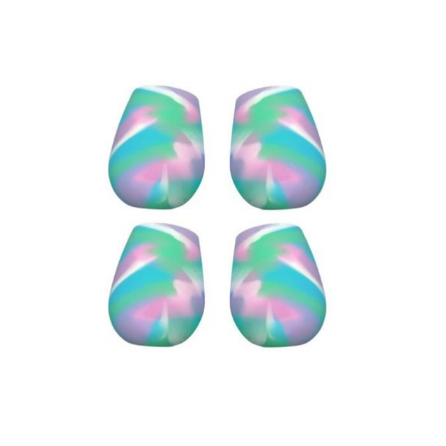 Reusable Silicone Smart Cups 4 pack - Green Blend - Green Shop Online