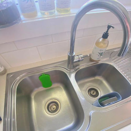 Green Silicone Scrubber - Green Shop Online