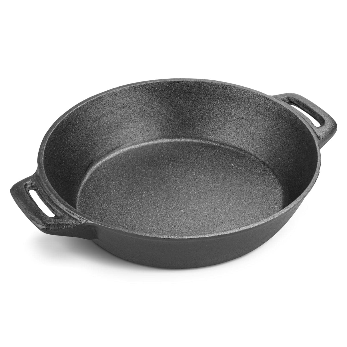 Non-Stick Cast Iron Shallow casserole 30 x 7 cm  3.1 L - Green Shop Online