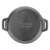Non-Stick Cast Iron Shallow casserole 30 x 7 cm  3.1 L - Green Shop Online