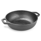 Non-Stick Cast Iron Shallow casserole 27.3 x 8.8cm 3.4 L - Green Shop Online