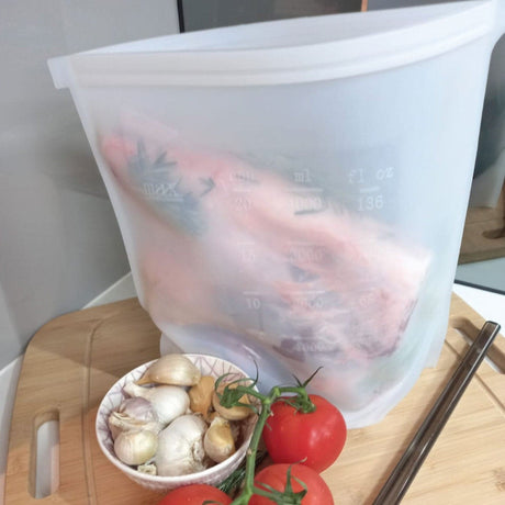 Kuvings Reusable Silicone Food Storage Bag – 4L - Green Shop Online