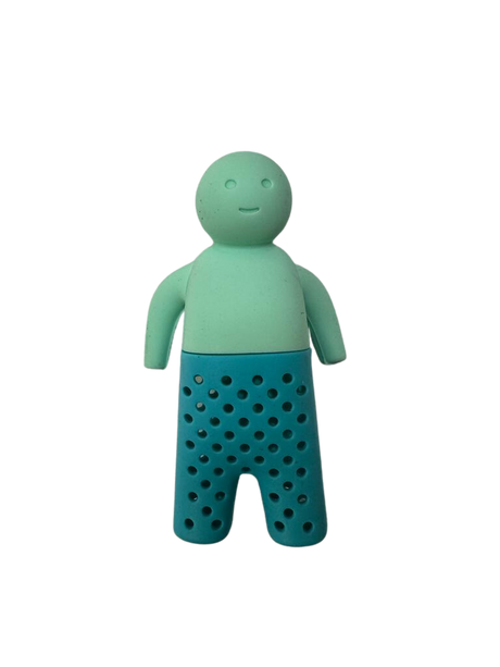 Silicone Tea Strainer Man - Green Shop Online