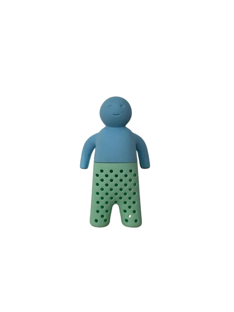 Silicone Tea Strainer Man - Green Shop Online