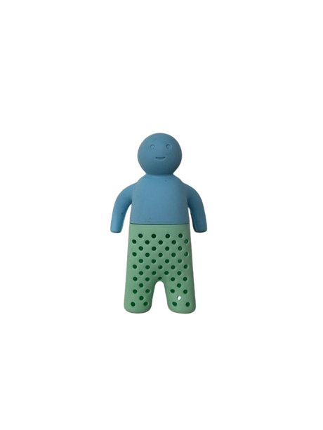 Silicone Tea Strainer Man - Green Shop Online