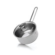Saucepan with glass lid 14 x 6.5 cm 0.9 LTR - Pack of 10 - Green Shop Online
