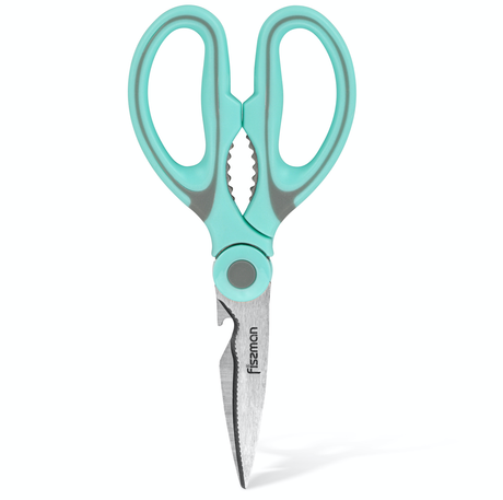 Stainless Steel Kitchen Scissors 20cm - Green Shop Online