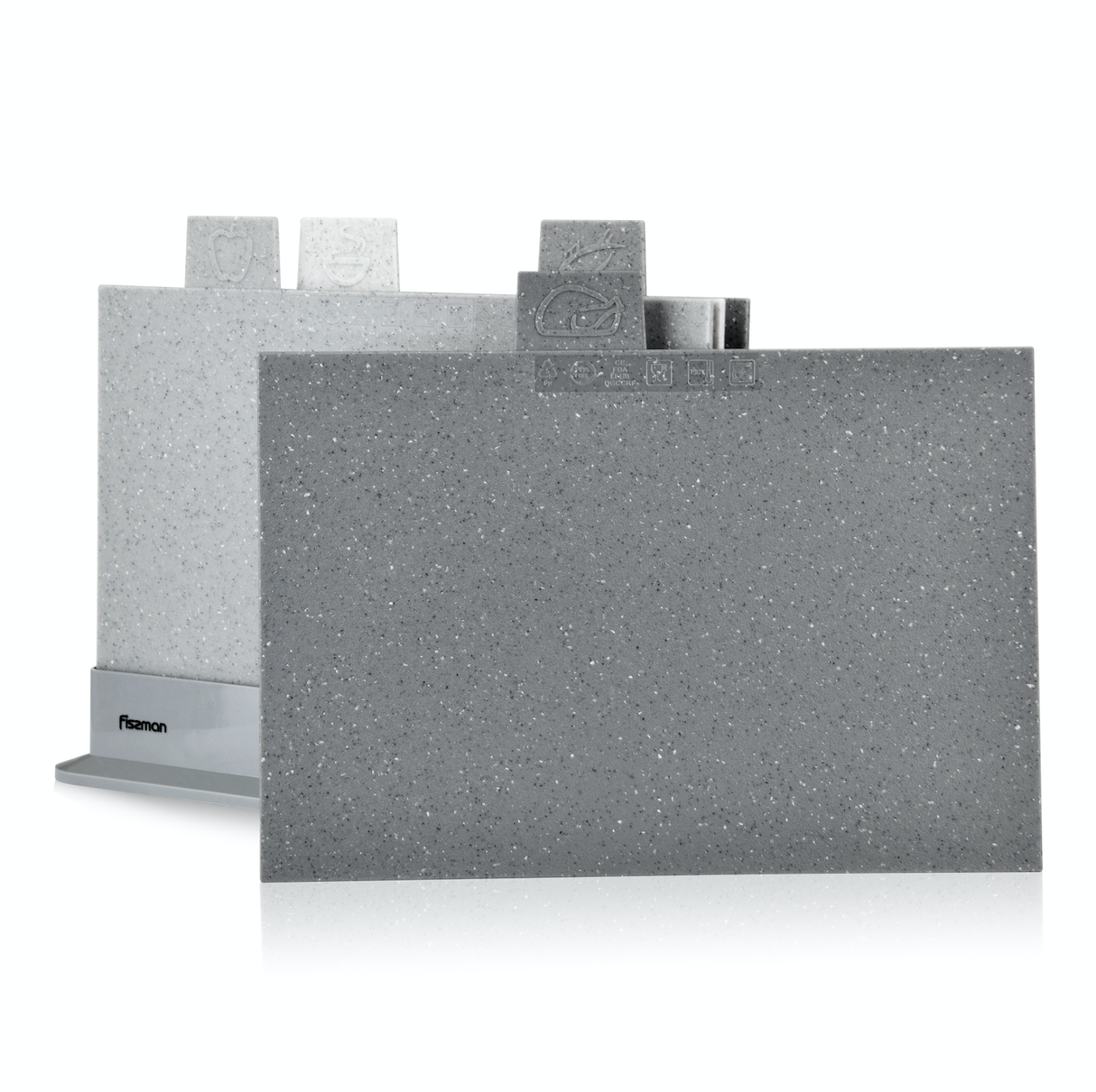 Index Chopping board 4 piece set Sizes 29 x 22.5cm - Green Shop Online