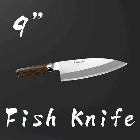 9" Cerasteel Fish Knife - Green Shop Online