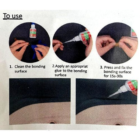 Bath Tub Repair Kit - Super Glue Aoxinda 6063 - Green Shop Online