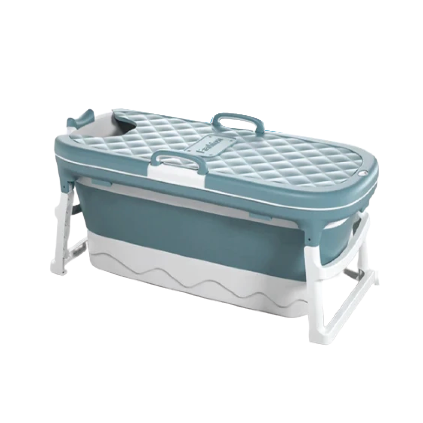 Adult Foldable Bath Tub - Regular 115 x 62 x 52 - Green Shop Online