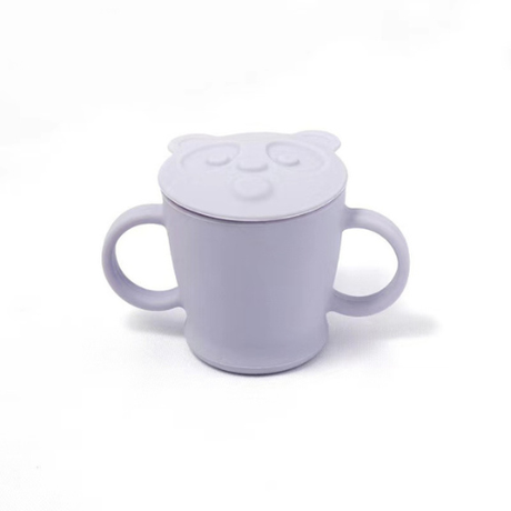 Baby Training Cup - Silicone with Lid - 140ml - Green Shop Online