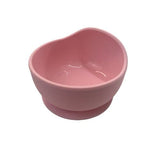 Baby Feeding Bowl - Suction Bowl Pastel Pink - Green Shop Online