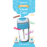 Large Reusable Travel Cup - 540ml - Green Shop Online