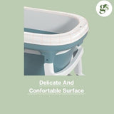Adult Foldable Bath Tub - Medium 138 x 62 x 52 - Green Shop Online