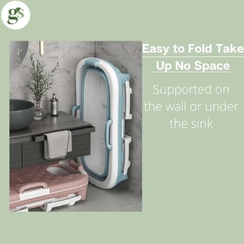 Adult Foldable Bath Tub - Medium 138 x 62 x 52 - Green Shop Online