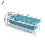 Adult Foldable Bath Tub - XXL 158 x 60 x 53 - Green Shop Online