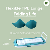 Adult Foldable Bath Tub - XXL 158 x 60 x 53 - Green Shop Online