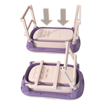 Foldable Plunge Bath Tub - Adult 102 x 66 x 72 - Green Shop Online