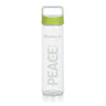 Peace Glass Sports Bottle 591ml – Green or Purple - Green Shop Online