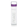 Peace Glass Sports Bottle 591ml – Green or Purple - Green Shop Online