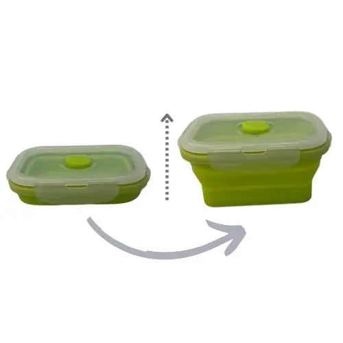 Kuvings Pack & Stack Collapsible Food Containers – Small 350ml Rectangular