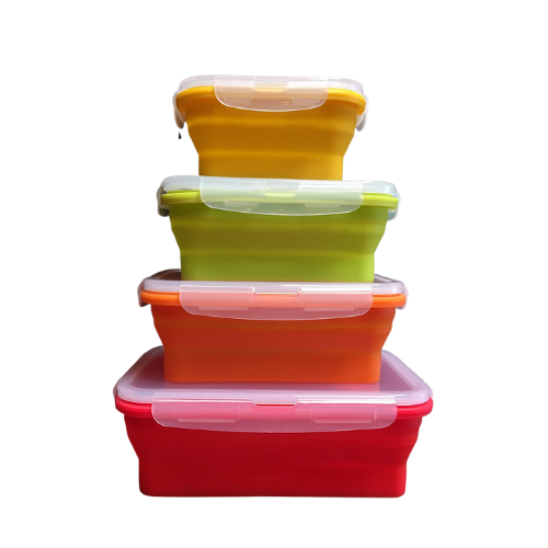 Pack & Stack’ Containers – Rectangular | Green Shop