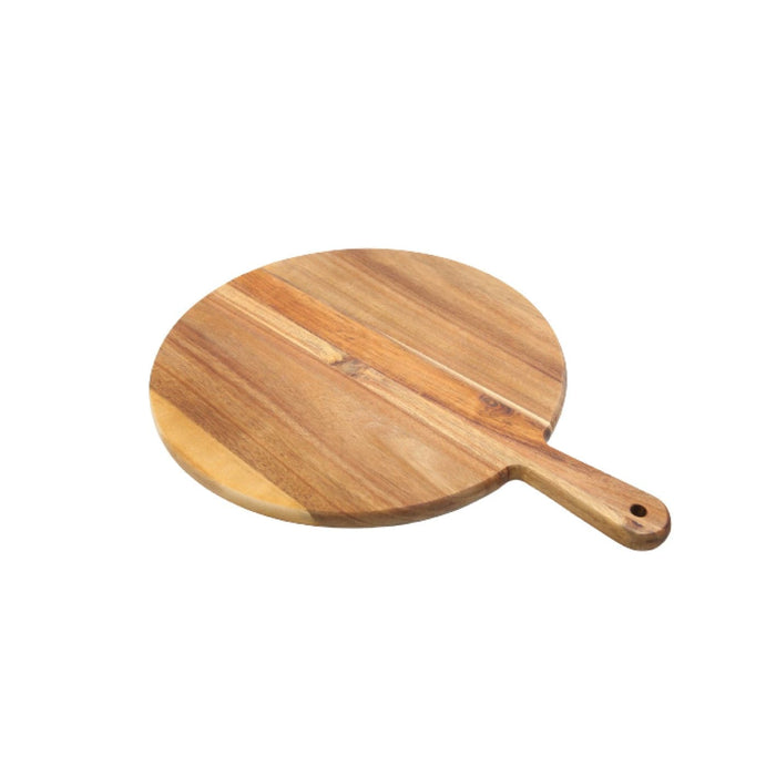 Acacia Wood Pizza Paddle Serving Board Large