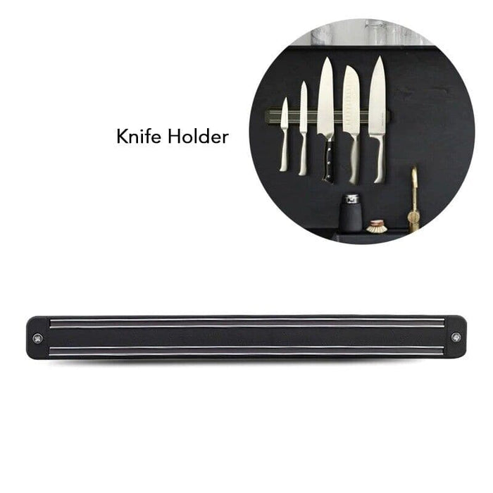 Magnetic Knife Holder Strip for Wall - 33cm