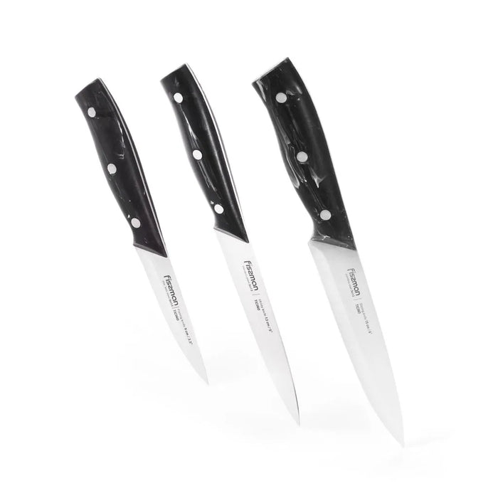 3 pc knife set TICINO 6''slicing/ 5''utility/ 3.5''paring 