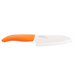 Kyocera Ceramic Santoku Knife 14cm blade - Orange