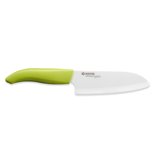 Kyocera Ceramic Santoku Knife 14cm blade - Green