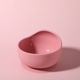Baby Feeding Bowl - Suction Bowl Pastel Pink - Green Shop Online