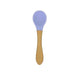 Silicone & Bamboo Baby Spoon