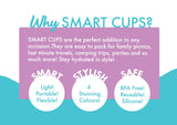 Reusable Silicone Smart Cups 4 pack - Green Blend - Green Shop Online