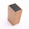 Acacia Wood Knife Block - Green Shop Online