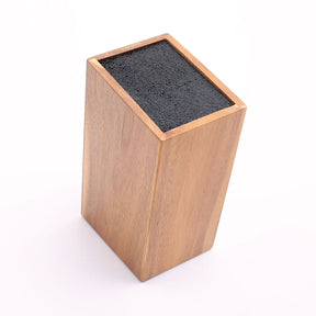 Acacia Wood Knife Block - Green Shop Online