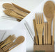 Bamboo Reusable Cutlery Set - 7 piece in box