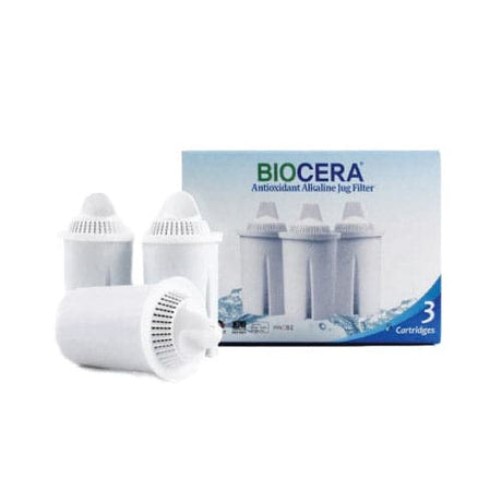 Biocera Antioxidant Alkaline Water Jug Filter Set 3 pcs -set - Green Shop Online