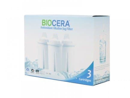 Biocera Antioxidant Alkaline Water Jug Filter Set 3 pcs -set - Green Shop Online