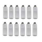 1 Litre Cafe Series Glass - 12 Bottles - Green Shop Online