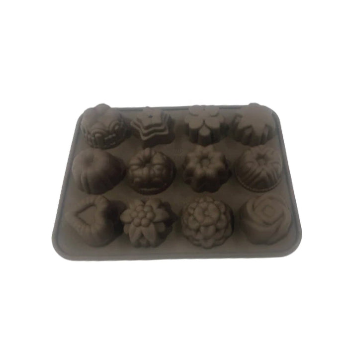 Silicone Cookie Mould - 12 cavities