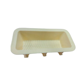 Silicone baking Loaf Pan - L 23cm x W 9.5cm x H 5.5cm - Green Shop Online